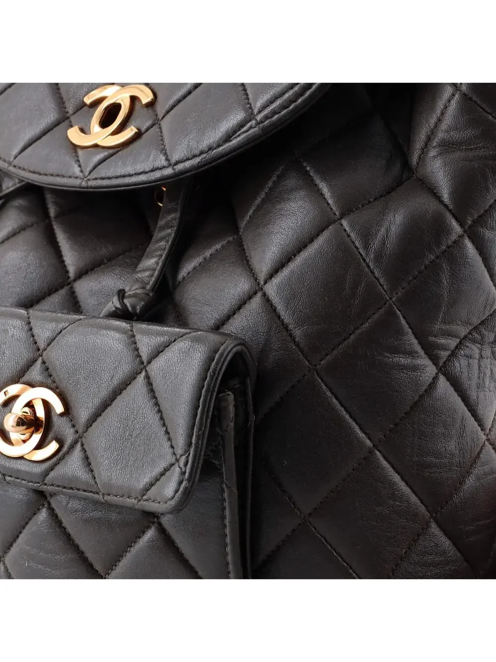 Chanel Vintage Cc Pocket Backpack #233934C45B